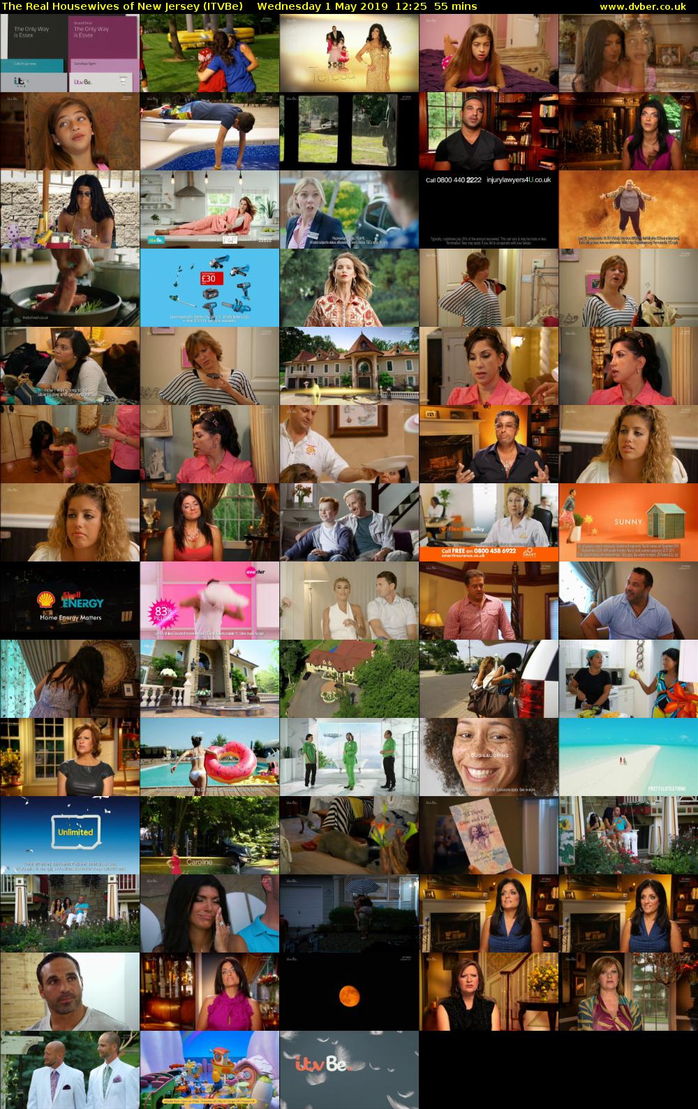 The Real Housewives of New Jersey (ITVBe) Wednesday 1 May 2019 12:25 - 13:20