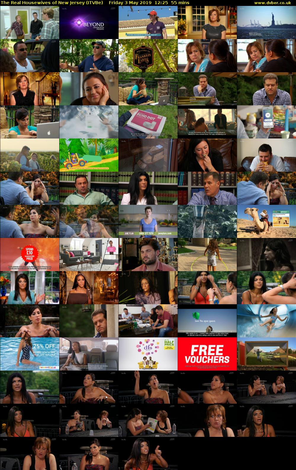 The Real Housewives of New Jersey (ITVBe) Friday 3 May 2019 12:25 - 13:20