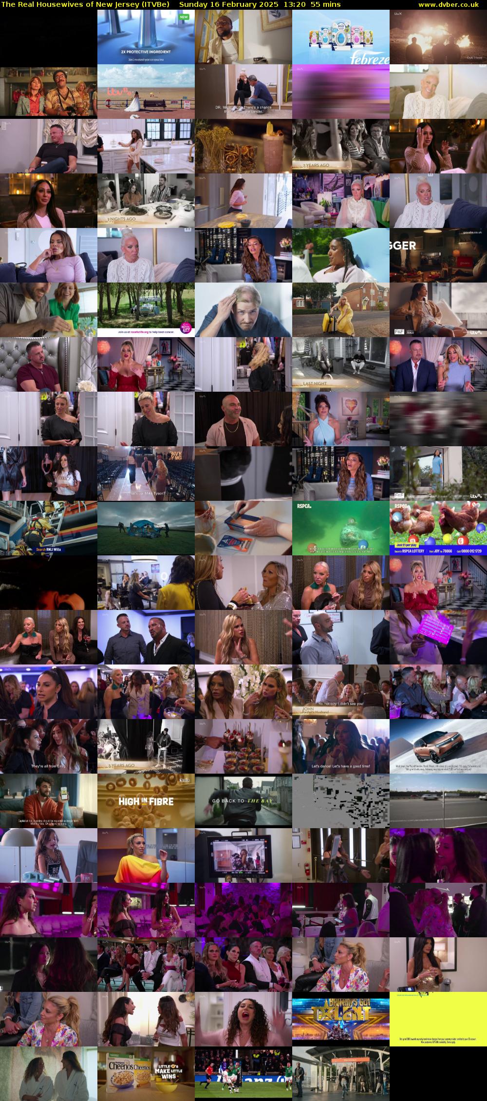 The Real Housewives of New Jersey (ITVBe) Sunday 16 February 2025 13:20 - 14:15
