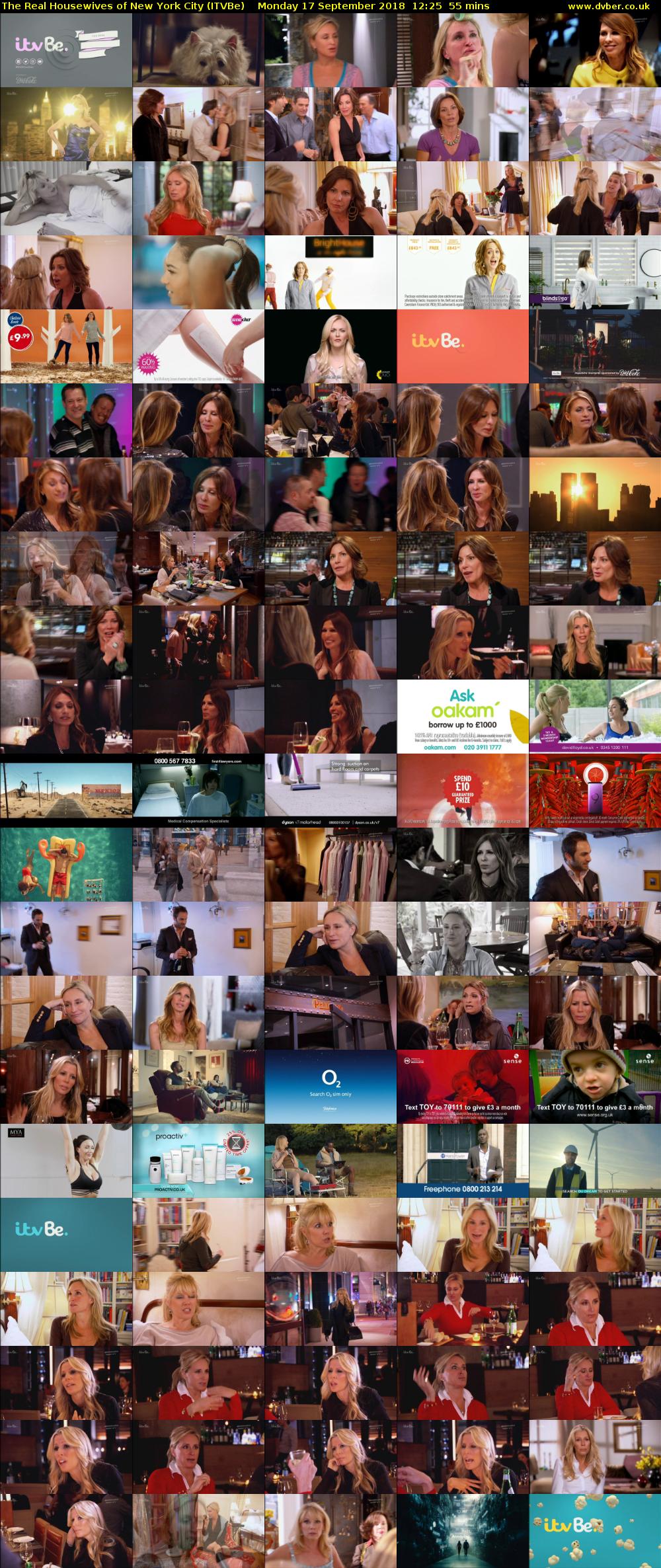 The Real Housewives of New York City (ITVBe) Monday 17 September 2018 12:25 - 13:20