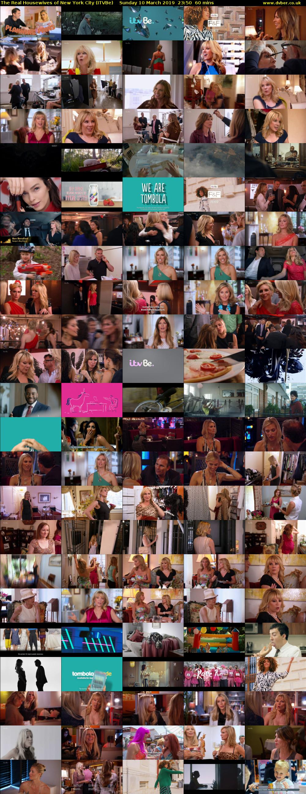 The Real Housewives of New York City (ITVBe) Sunday 10 March 2019 23:50 - 00:50