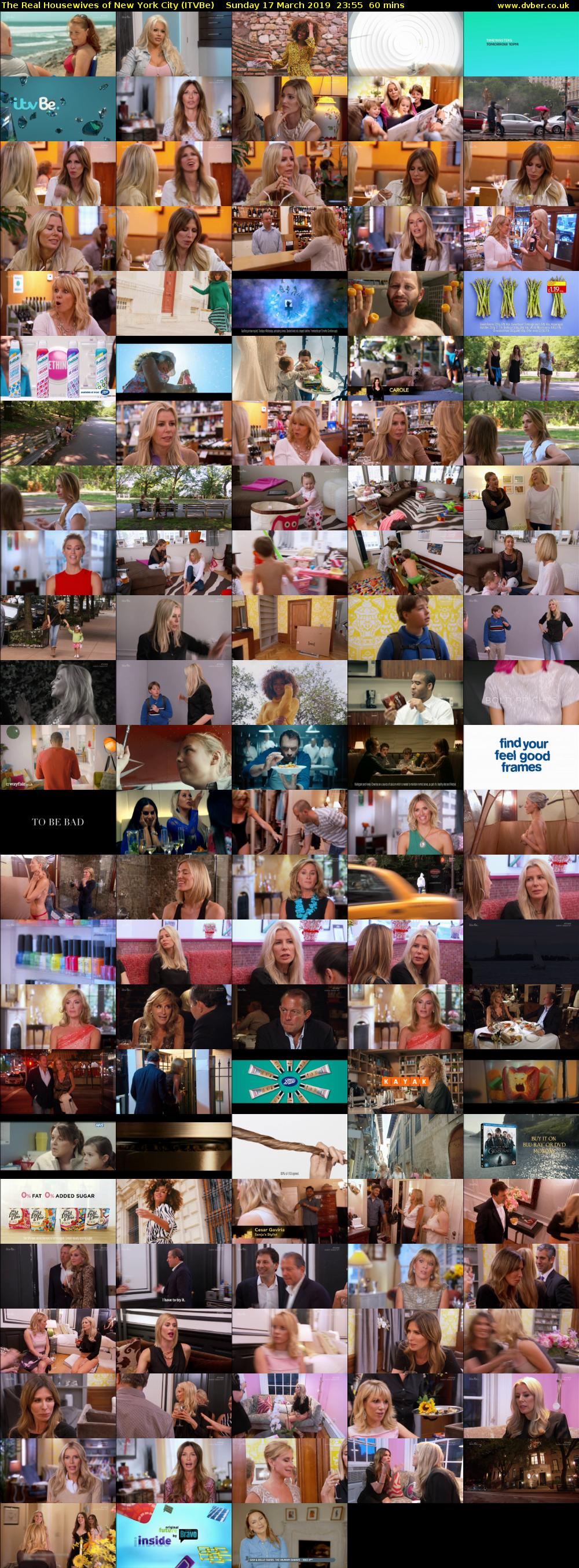 The Real Housewives of New York City (ITVBe) Sunday 17 March 2019 23:55 - 00:55