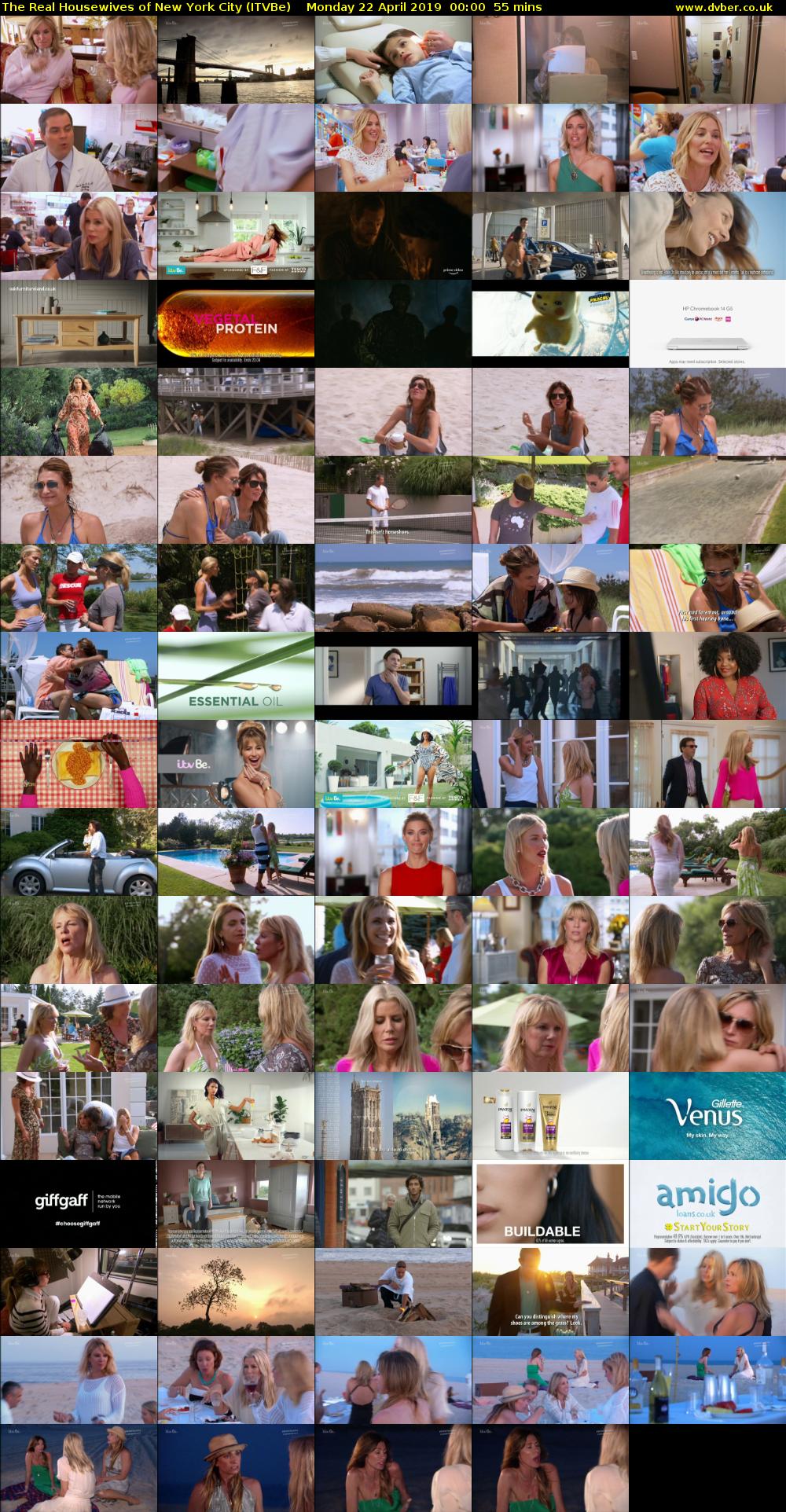 The Real Housewives of New York City (ITVBe) Monday 22 April 2019 00:00 - 00:55