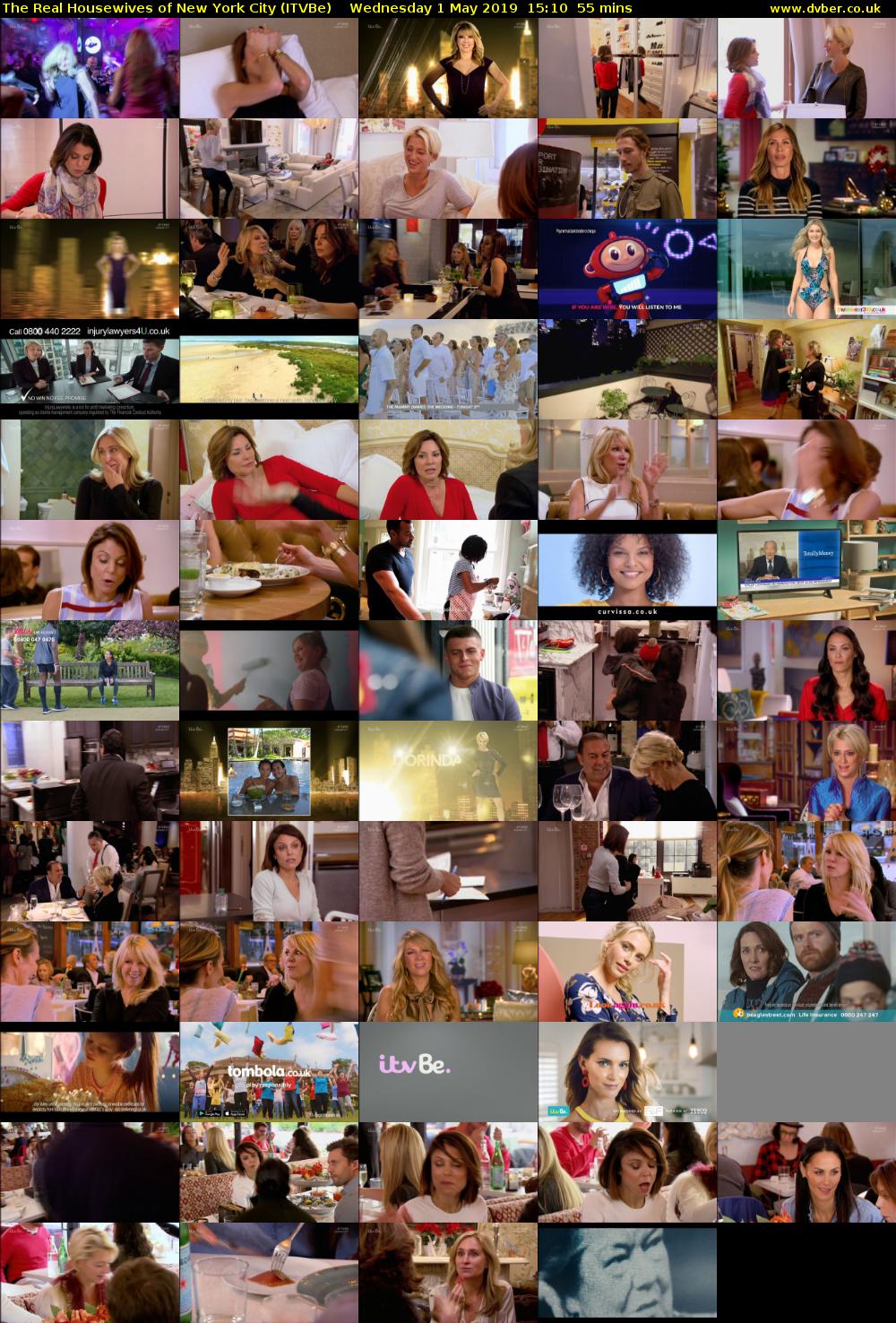 The Real Housewives of New York City (ITVBe) Wednesday 1 May 2019 15:10 - 16:05