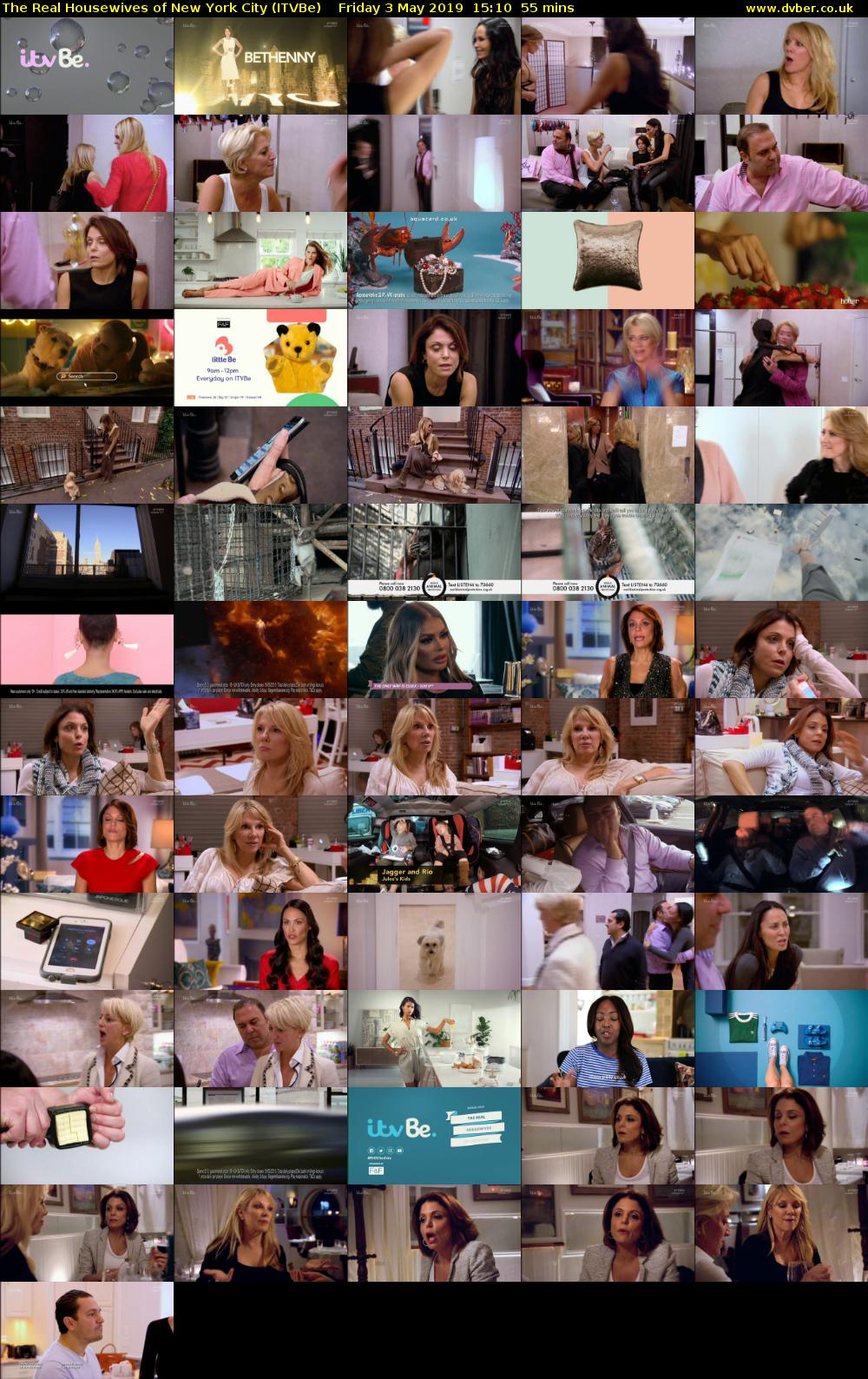 The Real Housewives of New York City (ITVBe) Friday 3 May 2019 15:10 - 16:05