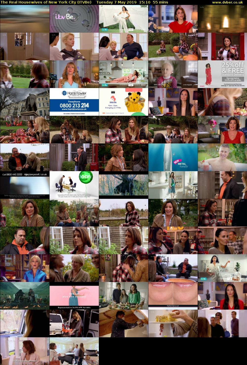 The Real Housewives of New York City (ITVBe) Tuesday 7 May 2019 15:10 - 16:05