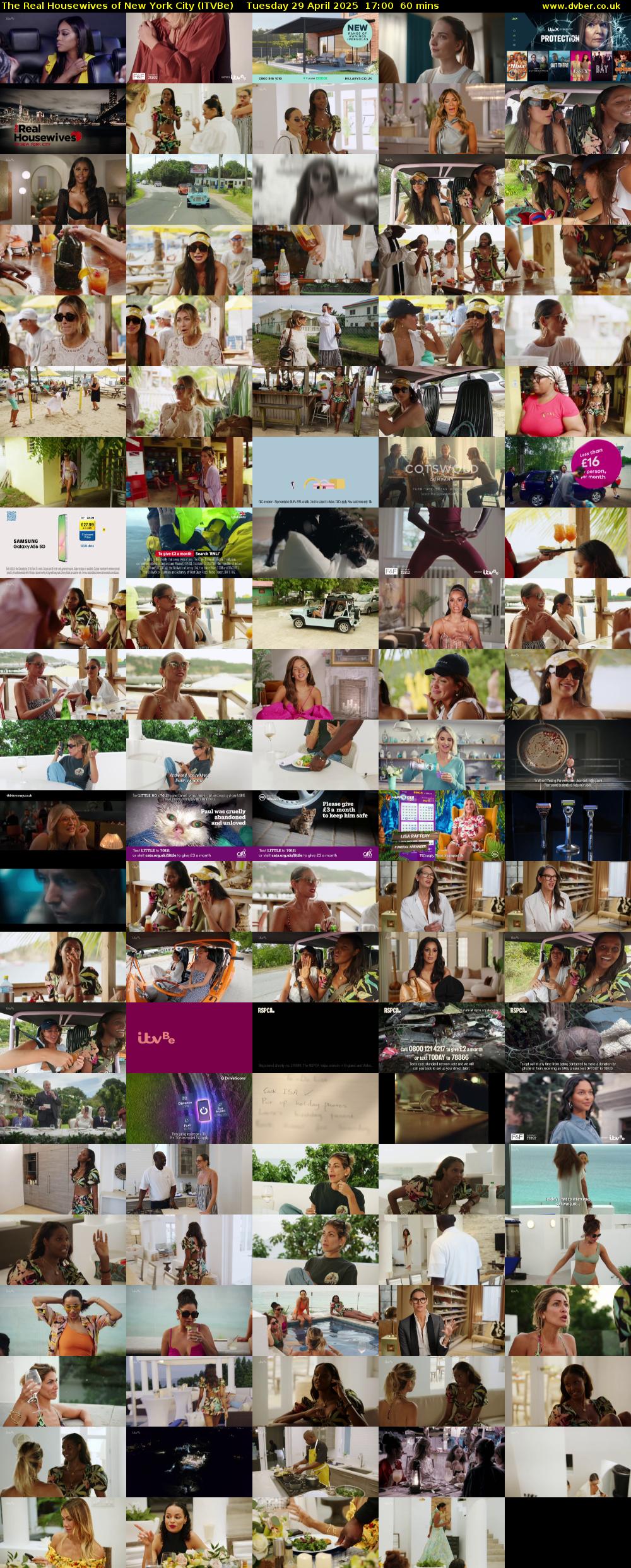 The Real Housewives of New York City (ITVBe) Tuesday 29 April 2025 17:00 - 18:00