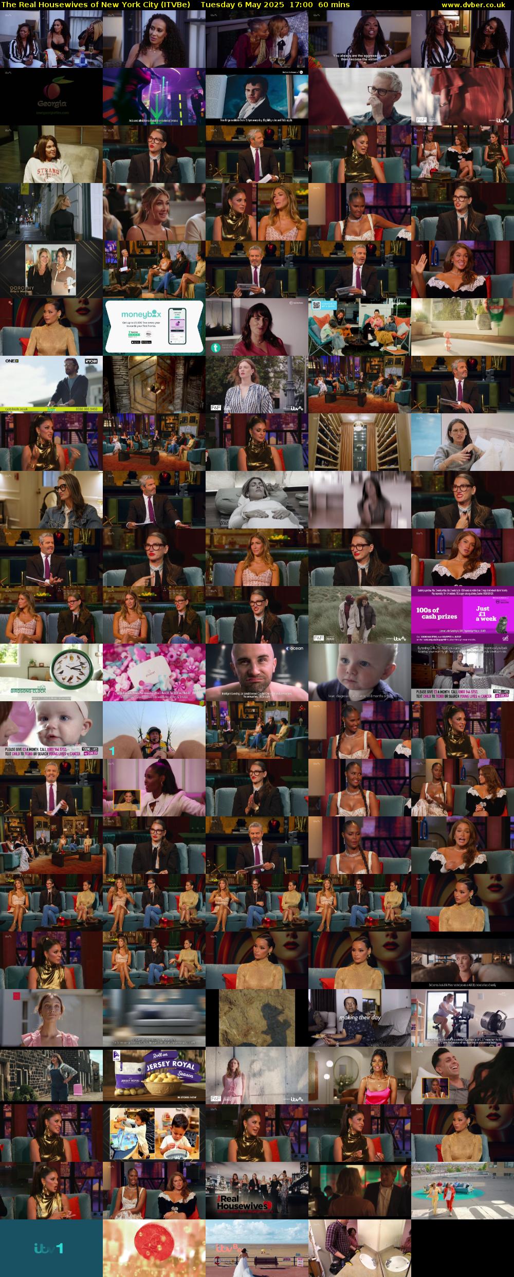 The Real Housewives of New York City (ITVBe) Tuesday 6 May 2025 17:00 - 18:00