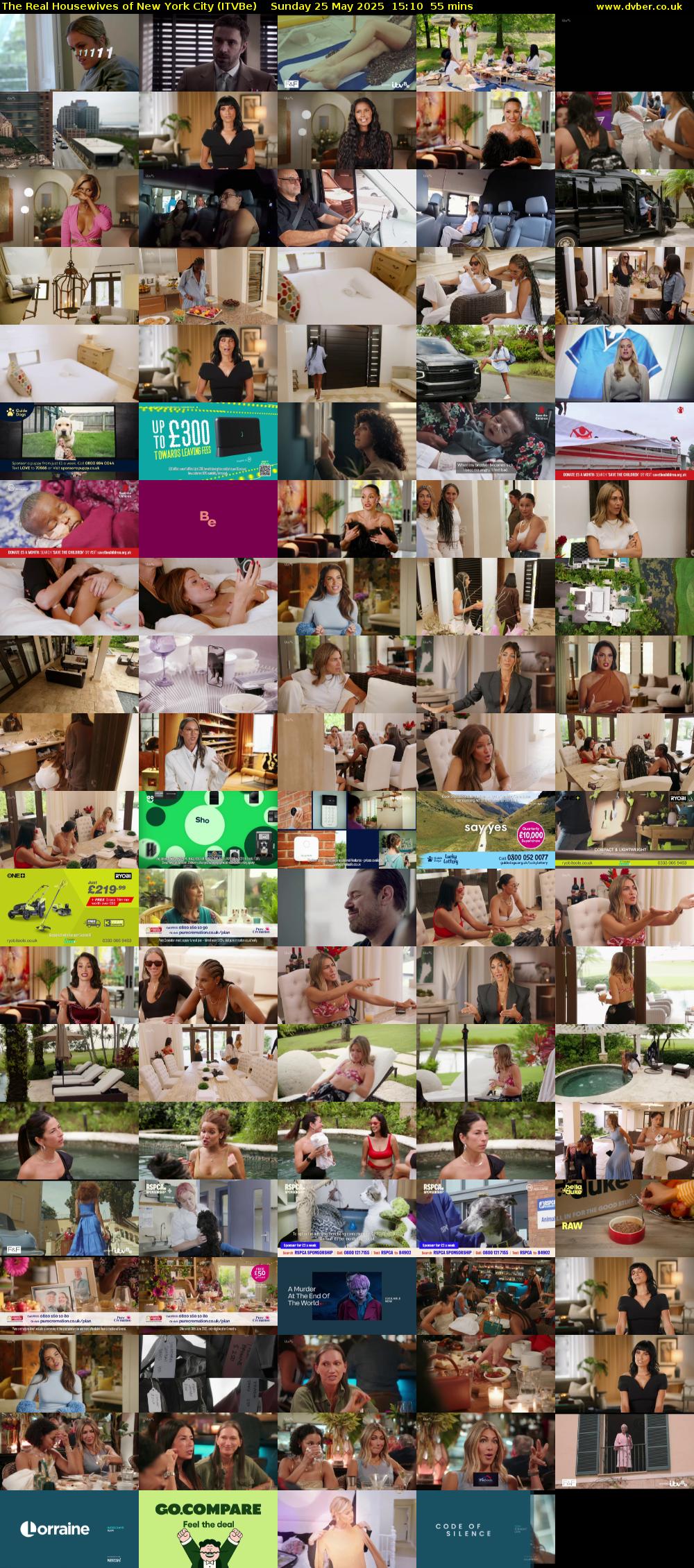 The Real Housewives of New York City (ITVBe) Sunday 25 May 2025 15:10 - 16:05
