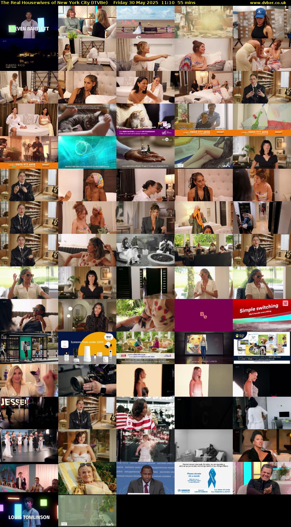 The Real Housewives of New York City (ITVBe) Friday 30 May 2025 11:10 - 12:05