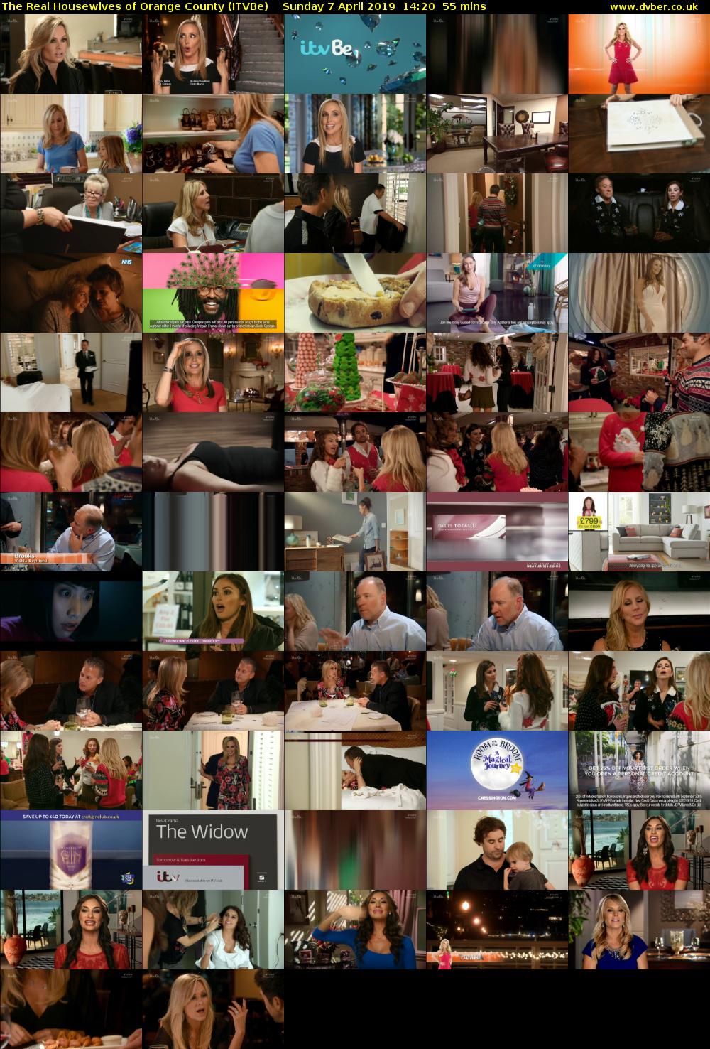 The Real Housewives of Orange County (ITVBe) Sunday 7 April 2019 14:20 - 15:15