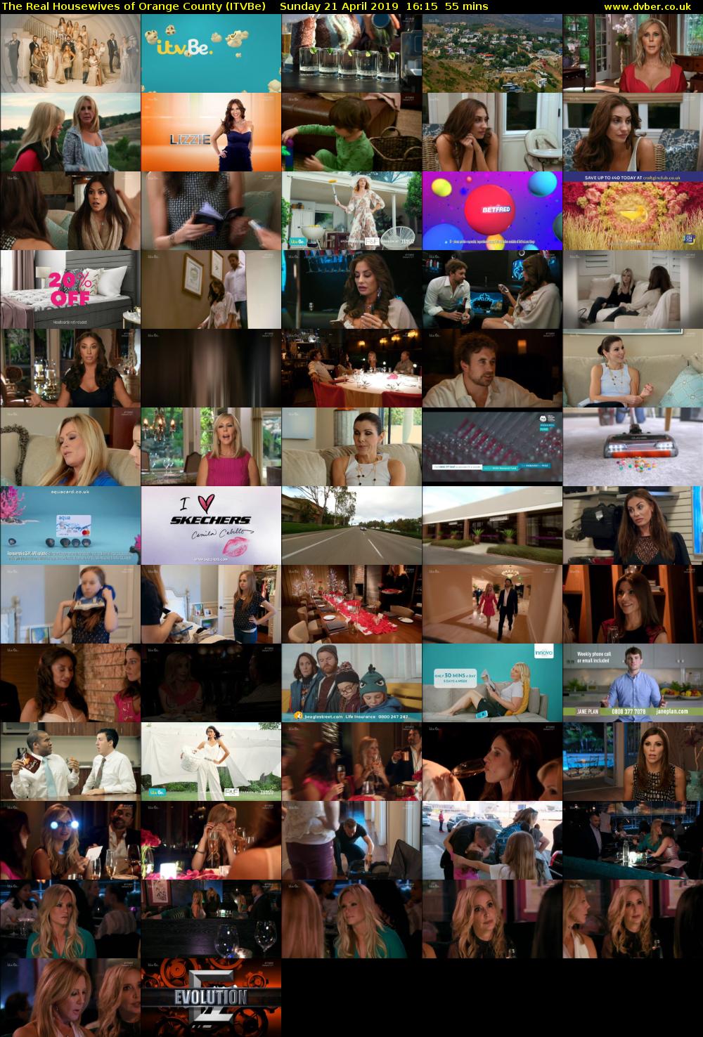 The Real Housewives of Orange County (ITVBe) Sunday 21 April 2019 16:15 - 17:10