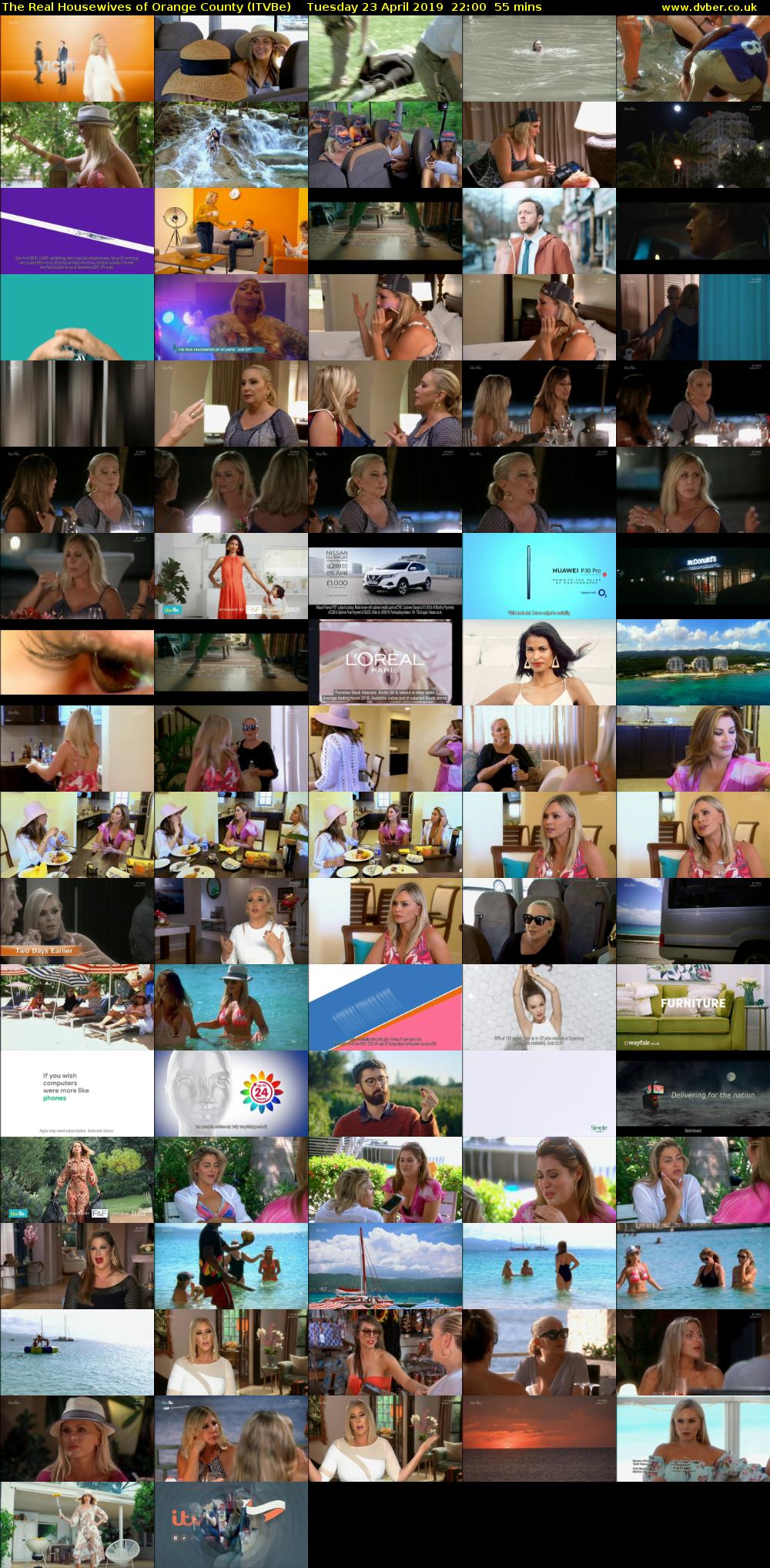 The Real Housewives of Orange County (ITVBe) Tuesday 23 April 2019 22:00 - 22:55