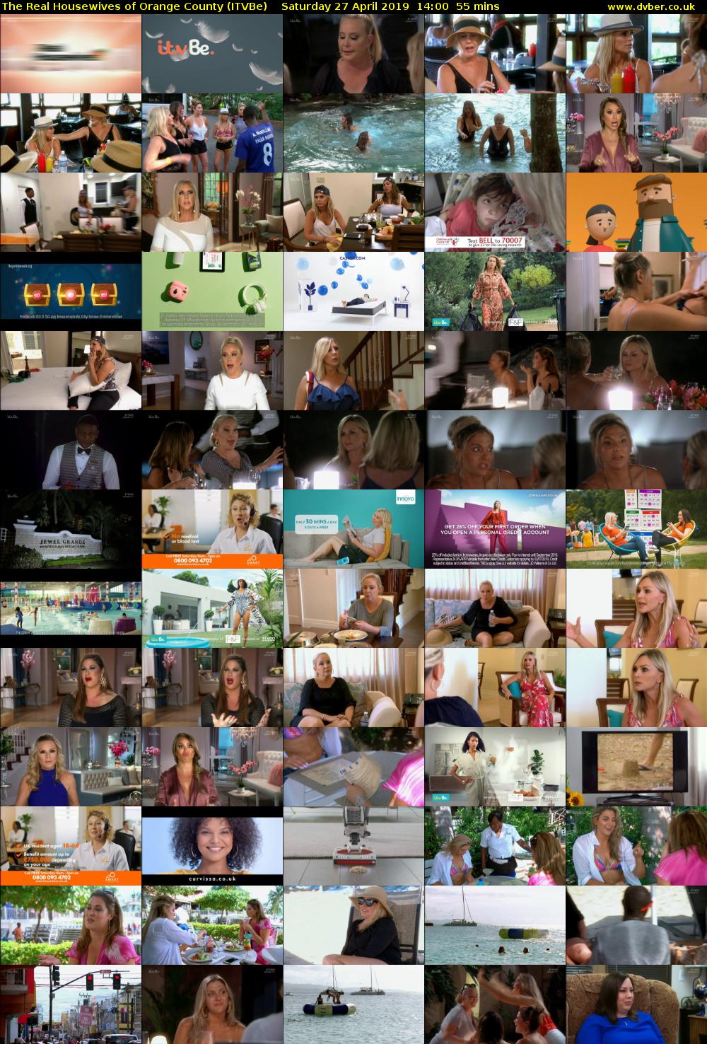 The Real Housewives of Orange County (ITVBe) Saturday 27 April 2019 14:00 - 14:55