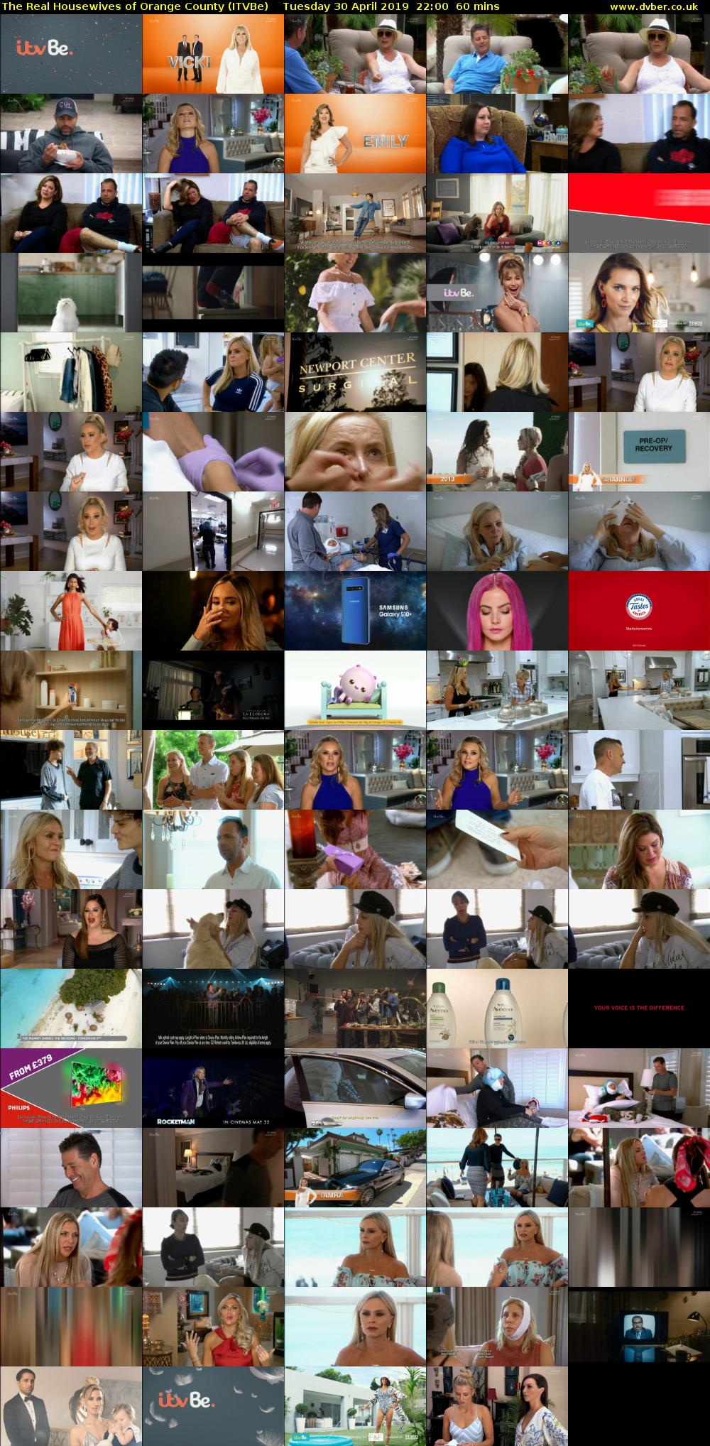 The Real Housewives of Orange County (ITVBe) Tuesday 30 April 2019 22:00 - 23:00