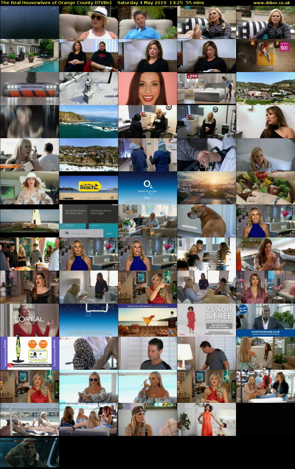 The Real Housewives of Orange County (ITVBe) Saturday 4 May 2019 13:25 - 14:20