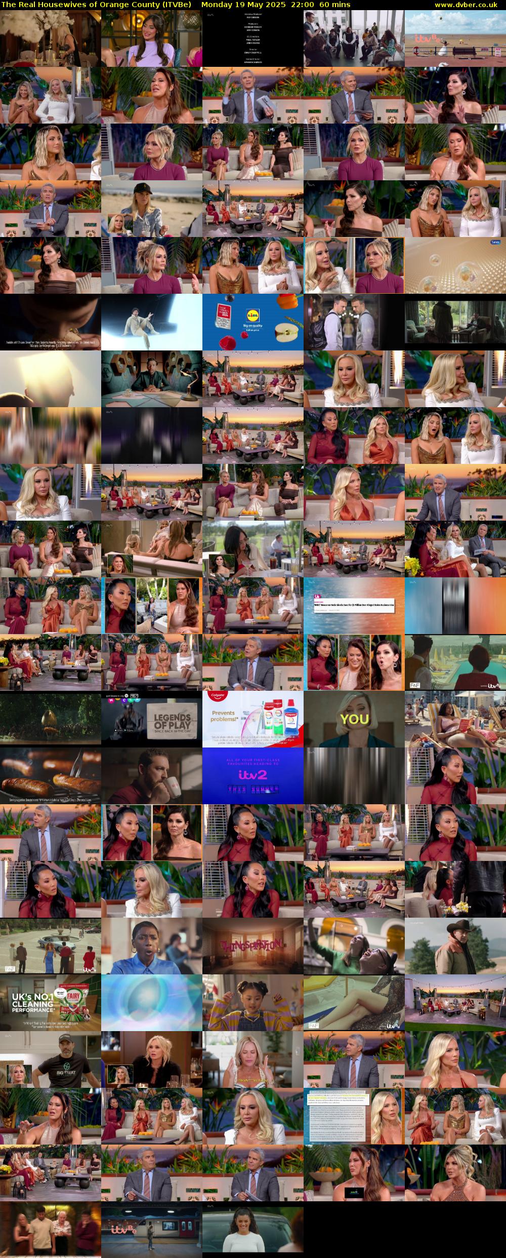 The Real Housewives of Orange County (ITVBe) Monday 19 May 2025 22:00 - 23:00