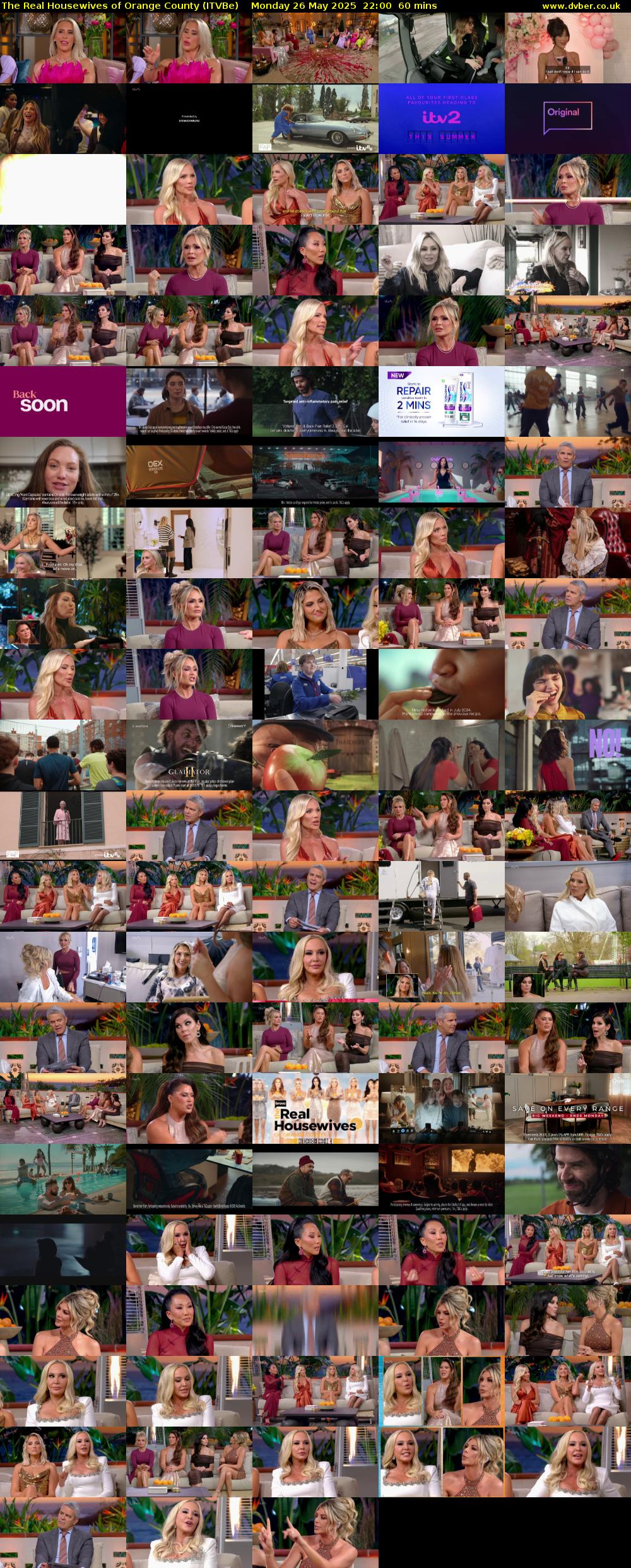 The Real Housewives of Orange County (ITVBe) Monday 26 May 2025 22:00 - 23:00