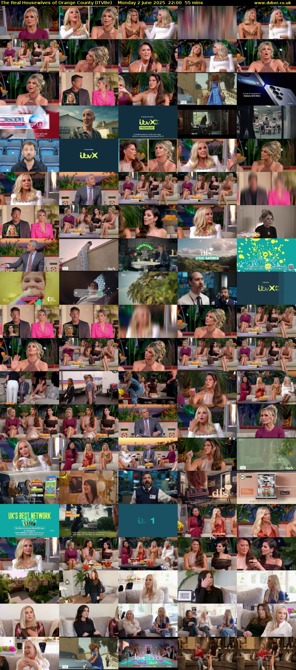 The Real Housewives of Orange County (ITVBe) Monday 2 June 2025 22:00 - 22:55