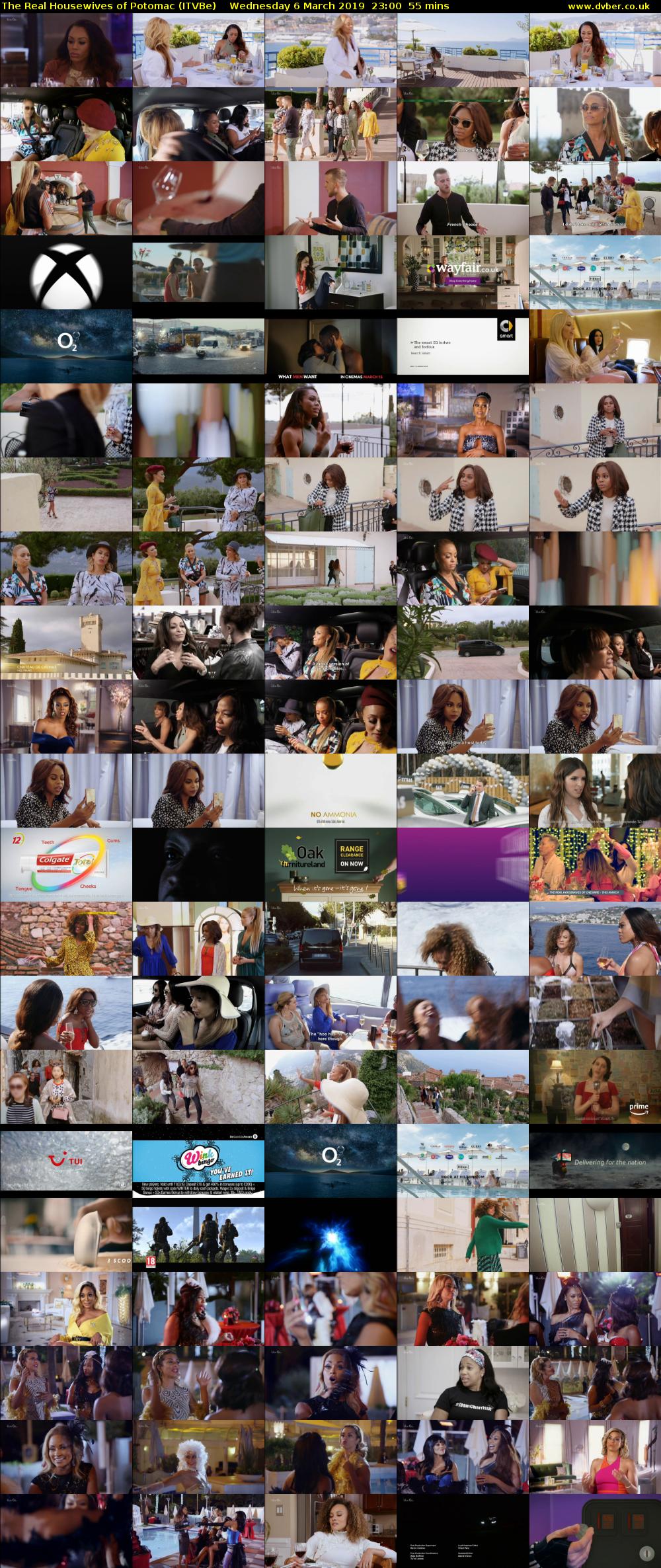 The Real Housewives of Potomac (ITVBe) Wednesday 6 March 2019 23:00 - 23:55