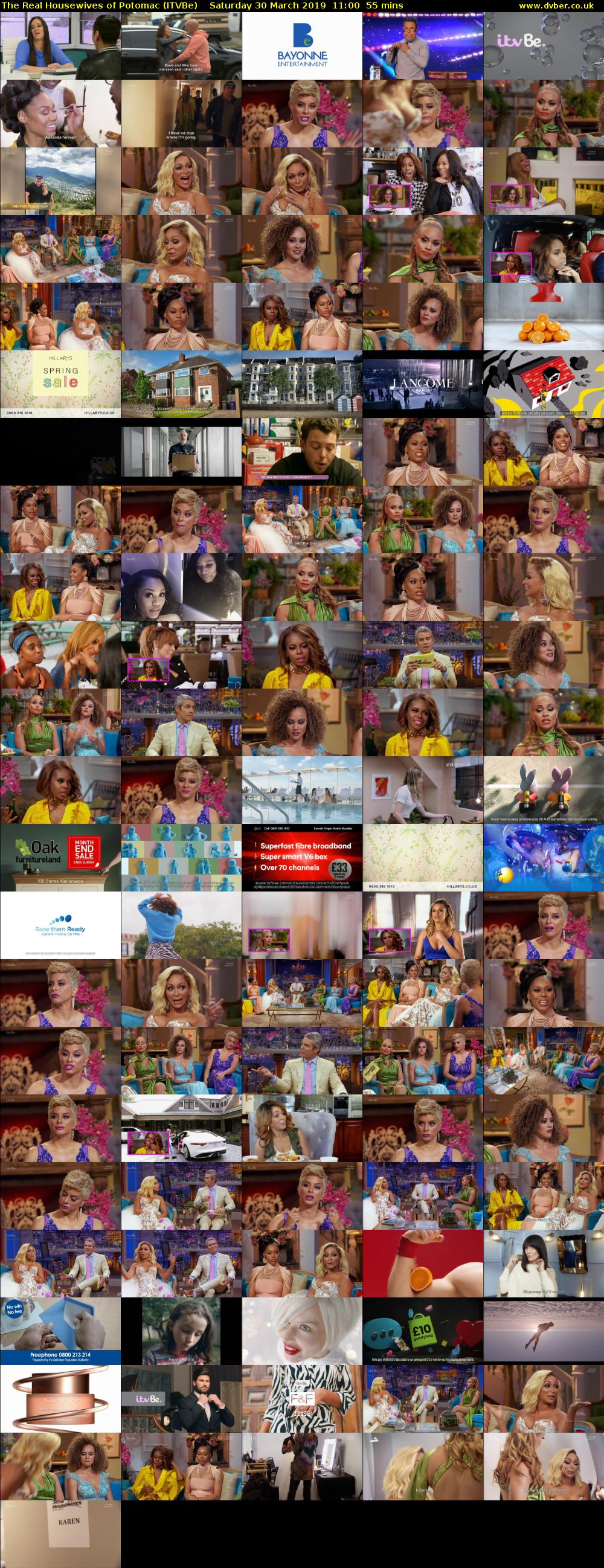 The Real Housewives of Potomac (ITVBe) Saturday 30 March 2019 11:00 - 11:55