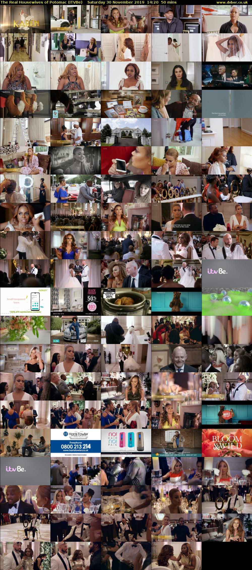 The Real Housewives of Potomac (ITVBe) Saturday 30 November 2019 14:20 - 15:10