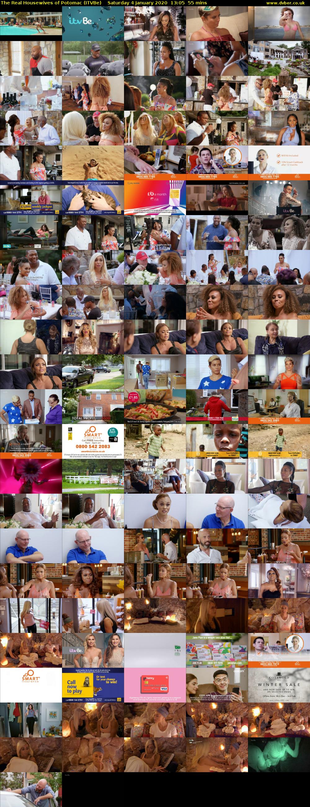 The Real Housewives of Potomac (ITVBe) Saturday 4 January 2020 13:05 - 14:00