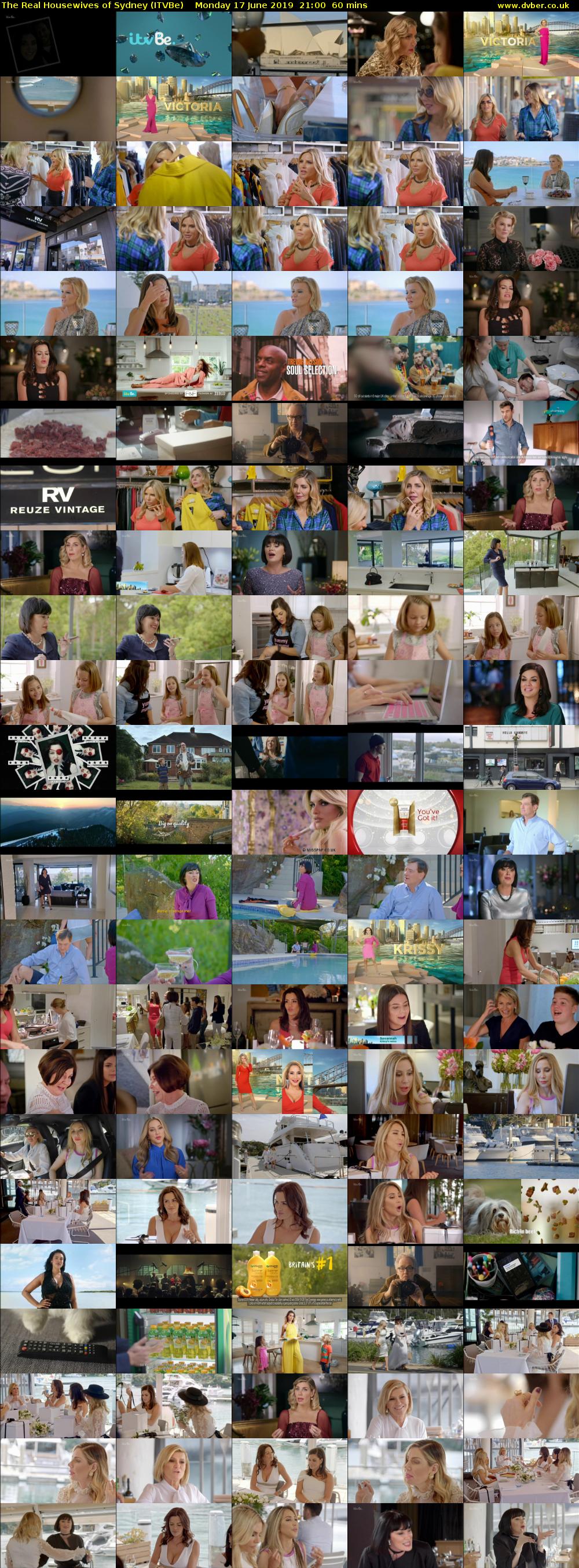 The Real Housewives of Sydney (ITVBe) Monday 17 June 2019 21:00 - 22:00