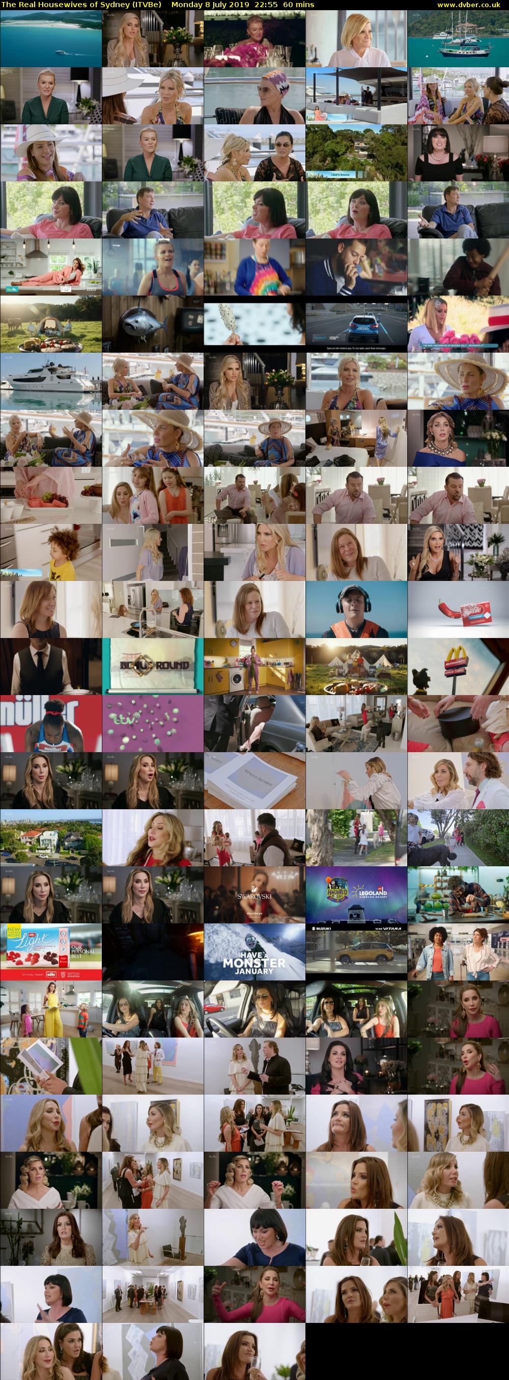 The Real Housewives of Sydney (ITVBe) Monday 8 July 2019 22:55 - 23:55