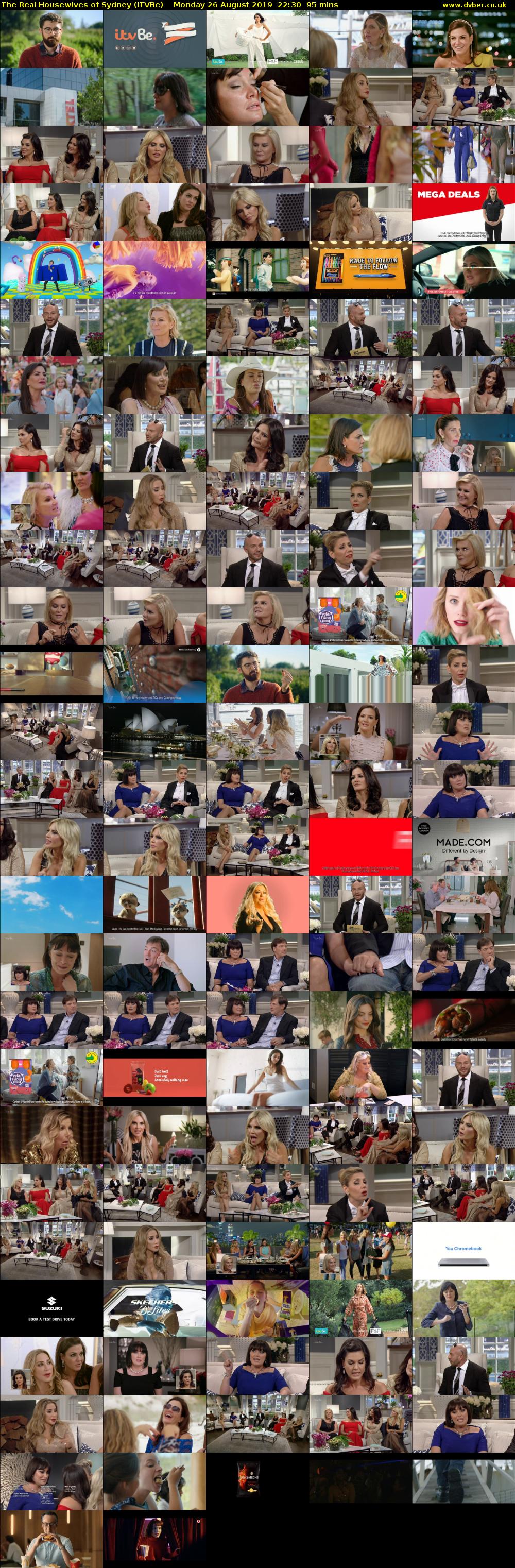 The Real Housewives of Sydney (ITVBe) Monday 26 August 2019 22:30 - 00:05