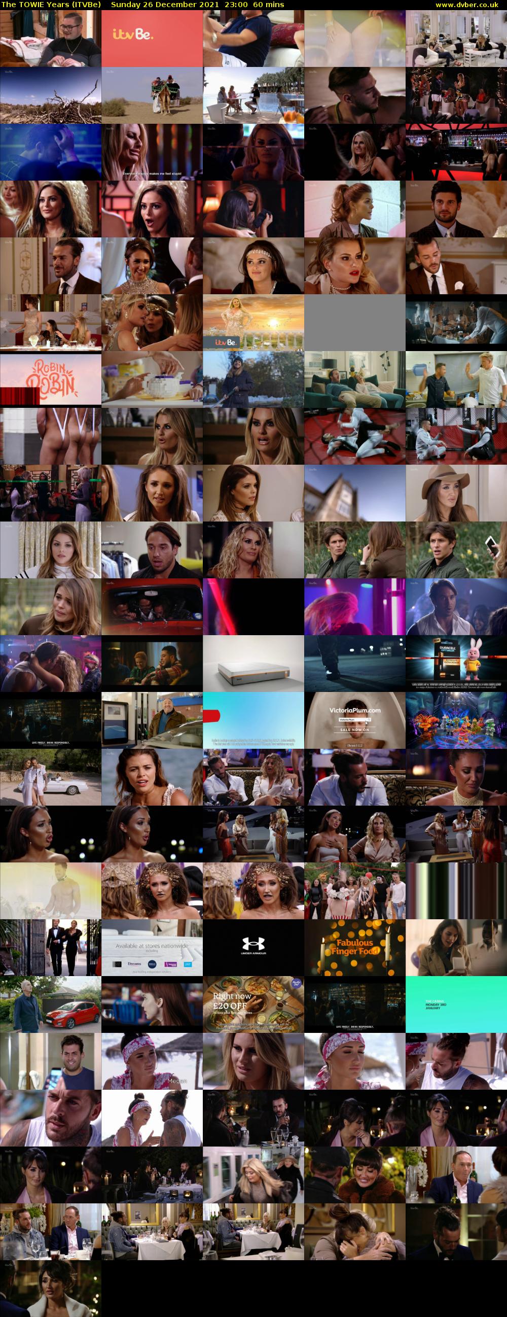 The TOWIE Years (ITVBe) Sunday 26 December 2021 23:00 - 00:00