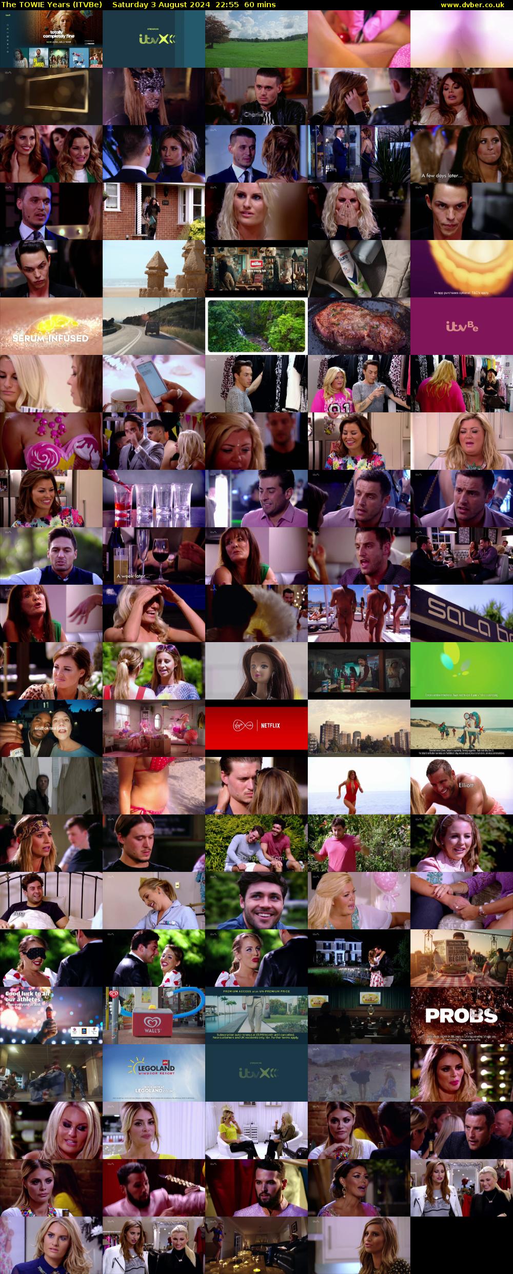 The TOWIE Years (ITVBe) Saturday 3 August 2024 22:55 - 23:55