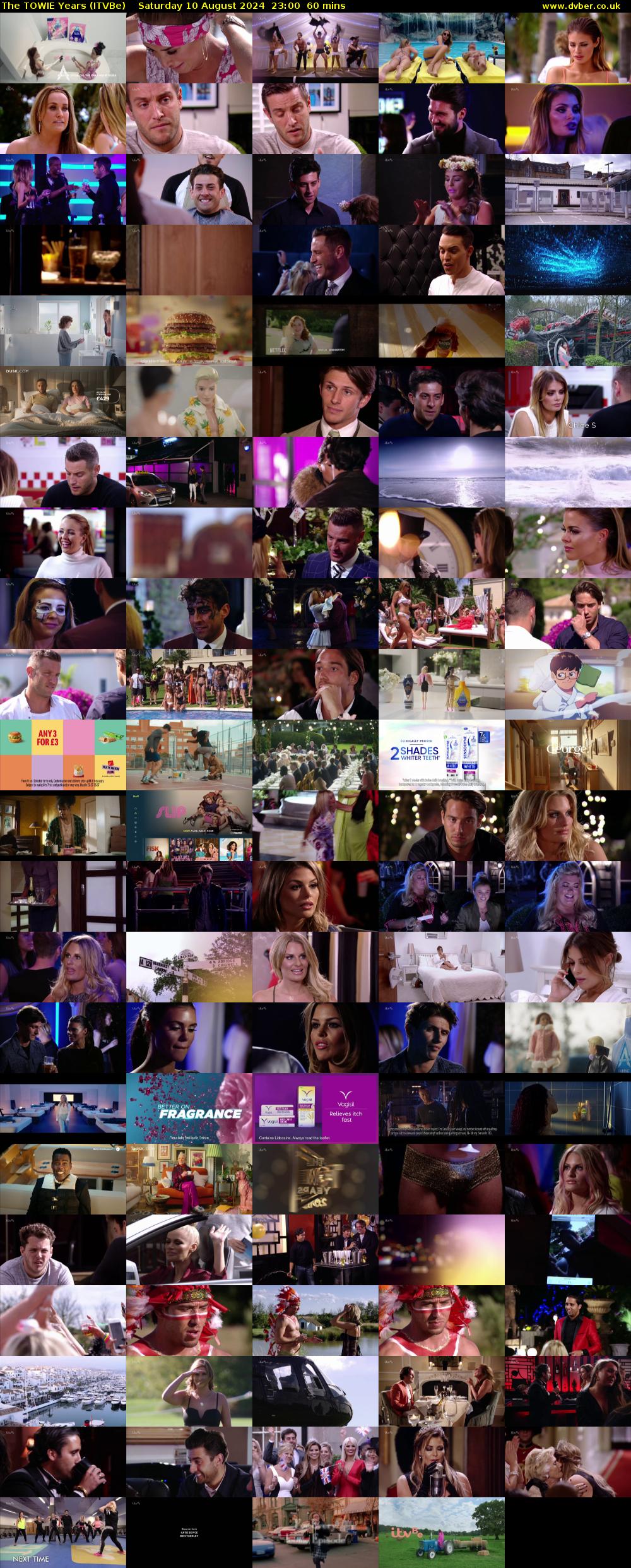 The TOWIE Years (ITVBe) Saturday 10 August 2024 23:00 - 00:00