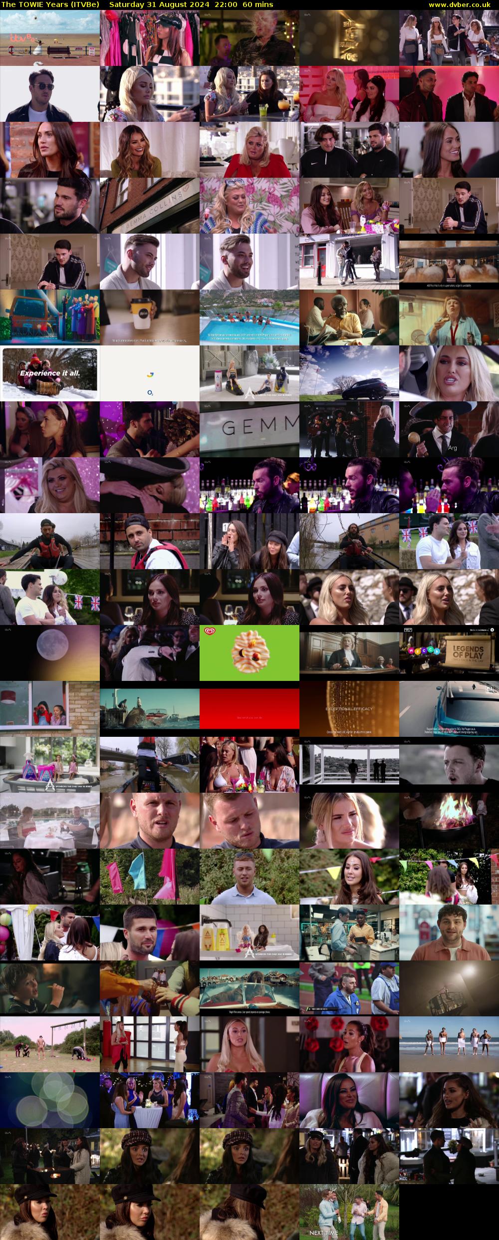 The TOWIE Years (ITVBe) Saturday 31 August 2024 22:00 - 23:00