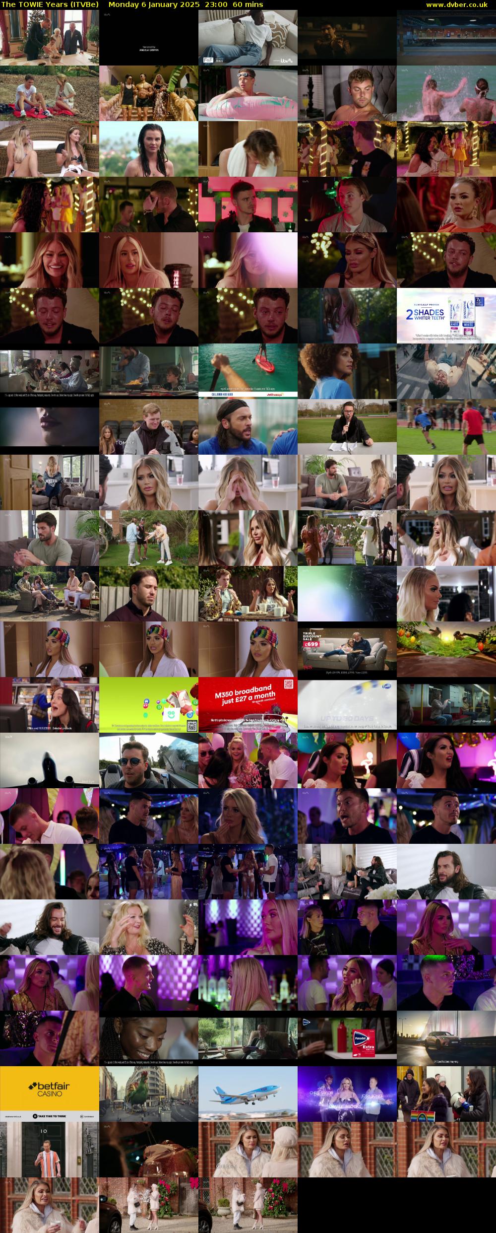 The TOWIE Years (ITVBe) Monday 6 January 2025 23:00 - 00:00