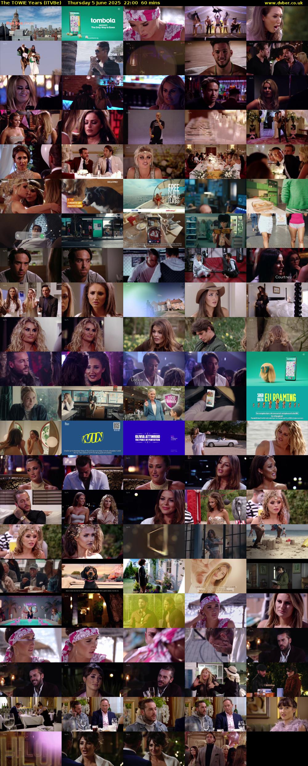 The TOWIE Years (ITVBe) Thursday 5 June 2025 22:00 - 23:00