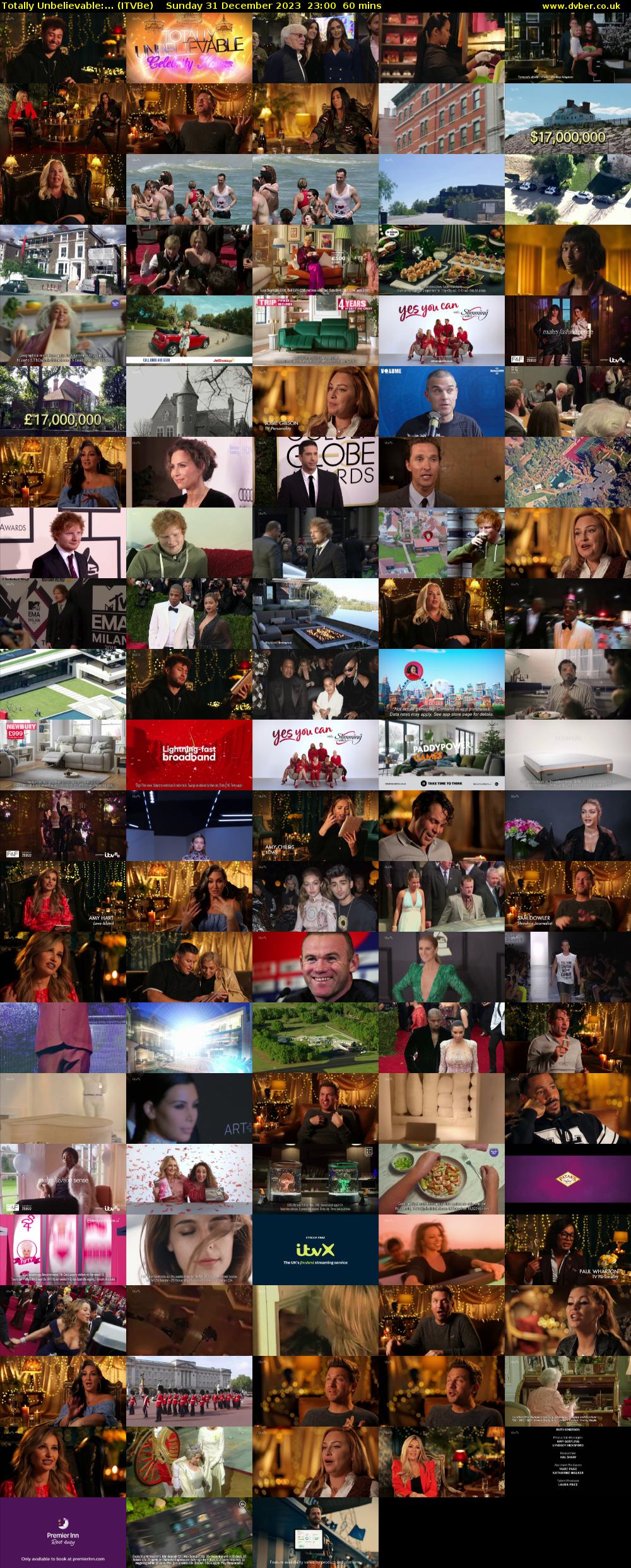 Totally Unbelievable:... (ITVBe) Sunday 31 December 2023 23:00 - 00:00