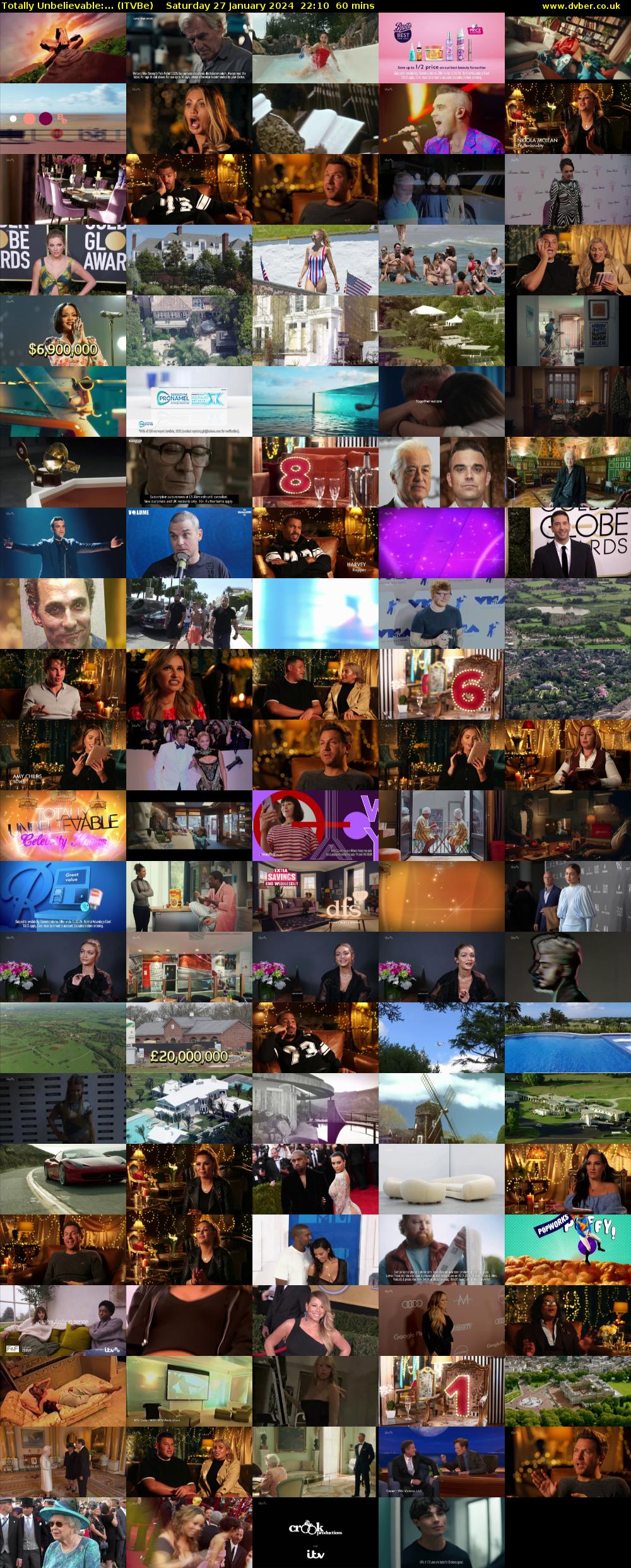 Totally Unbelievable:... (ITVBe) Saturday 27 January 2024 22:10 - 23:10
