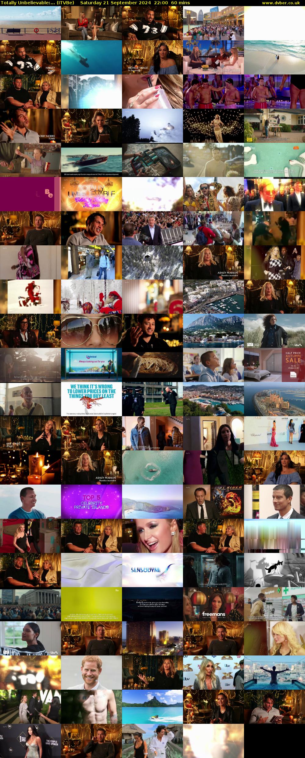 Totally Unbelievable:... (ITVBe) Saturday 21 September 2024 22:00 - 23:00