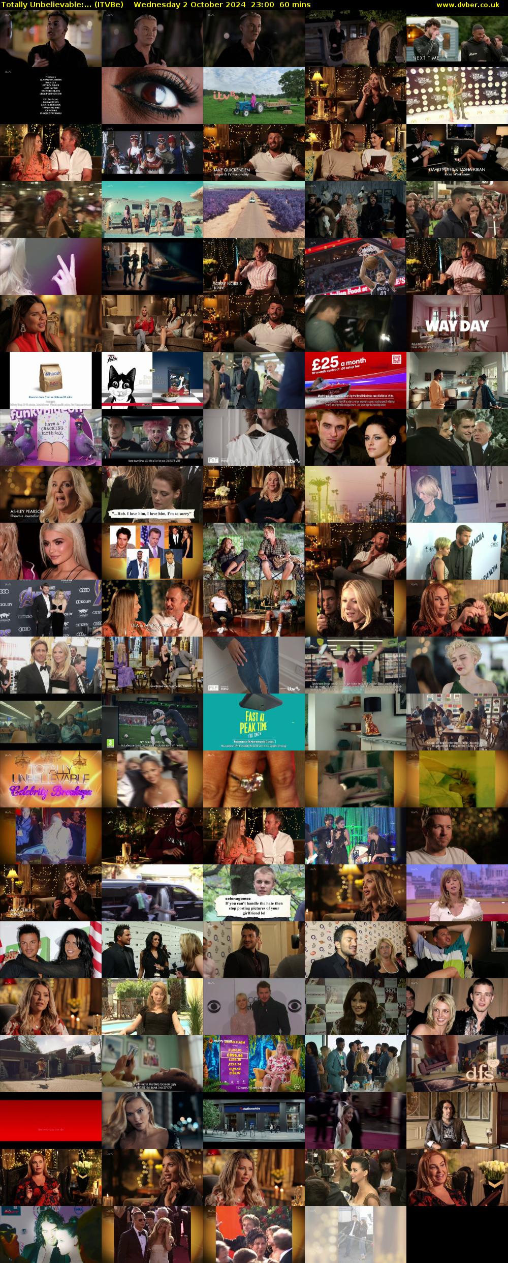 Totally Unbelievable:... (ITVBe) Wednesday 2 October 2024 23:00 - 00:00
