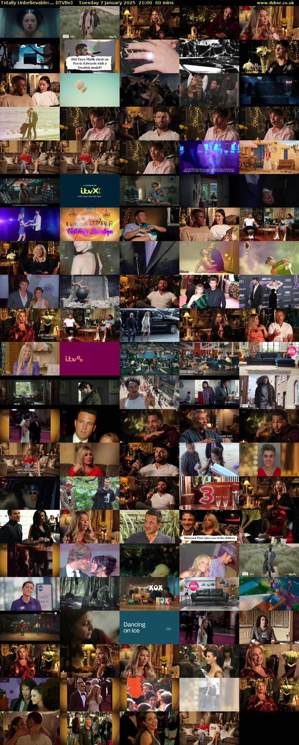 Totally Unbelievable:... (ITVBe) Tuesday 7 January 2025 21:00 - 22:00