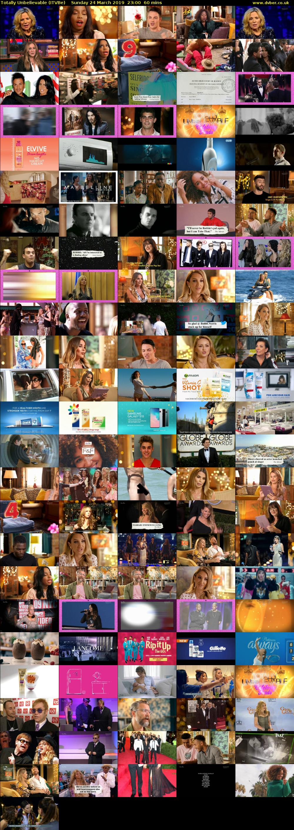 Totally Unbelievable (ITVBe) Sunday 24 March 2019 23:00 - 00:00