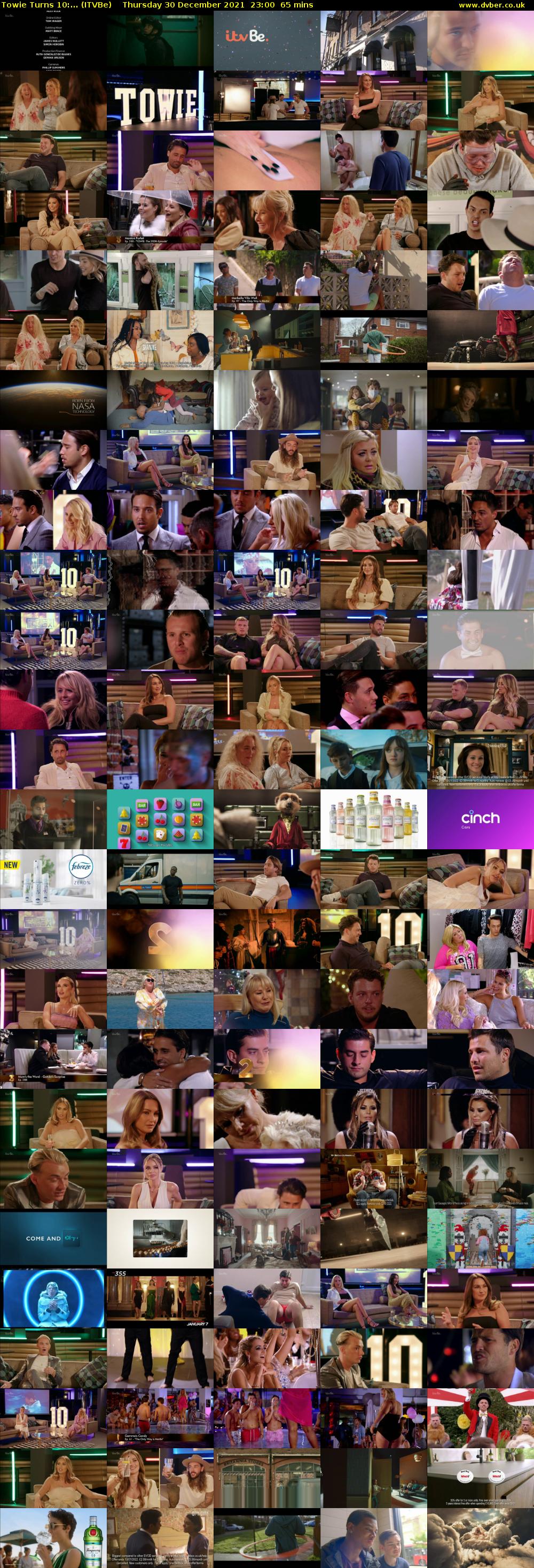 Towie Turns 10:... (ITVBe) Thursday 30 December 2021 23:00 - 00:05