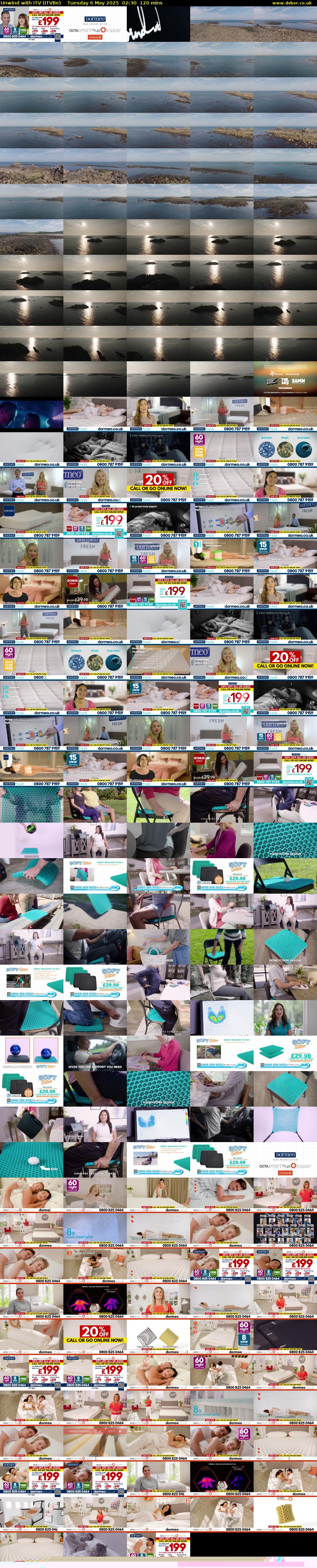 Unwind With ITV (ITVBe) Tuesday 6 May 2025 02:30 - 04:30