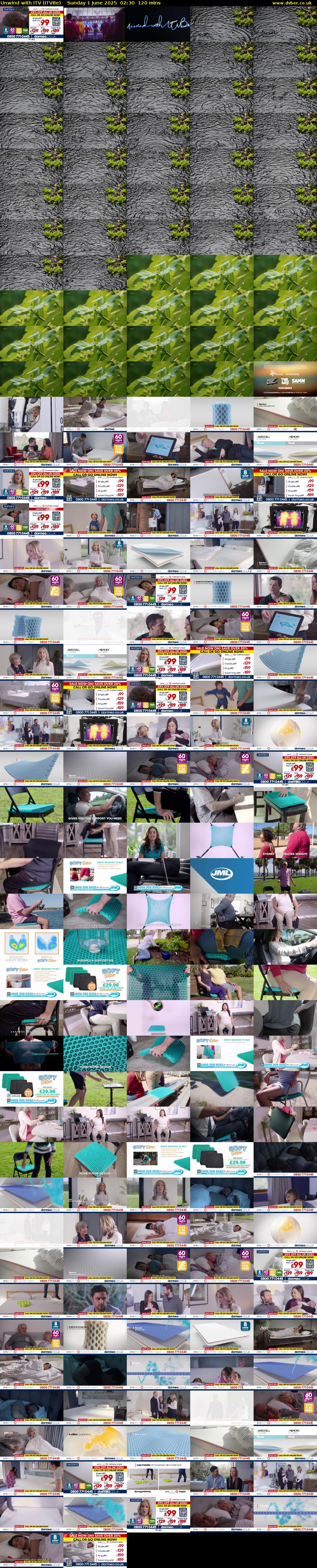 Unwind With ITV (ITVBe) Sunday 1 June 2025 02:30 - 04:30