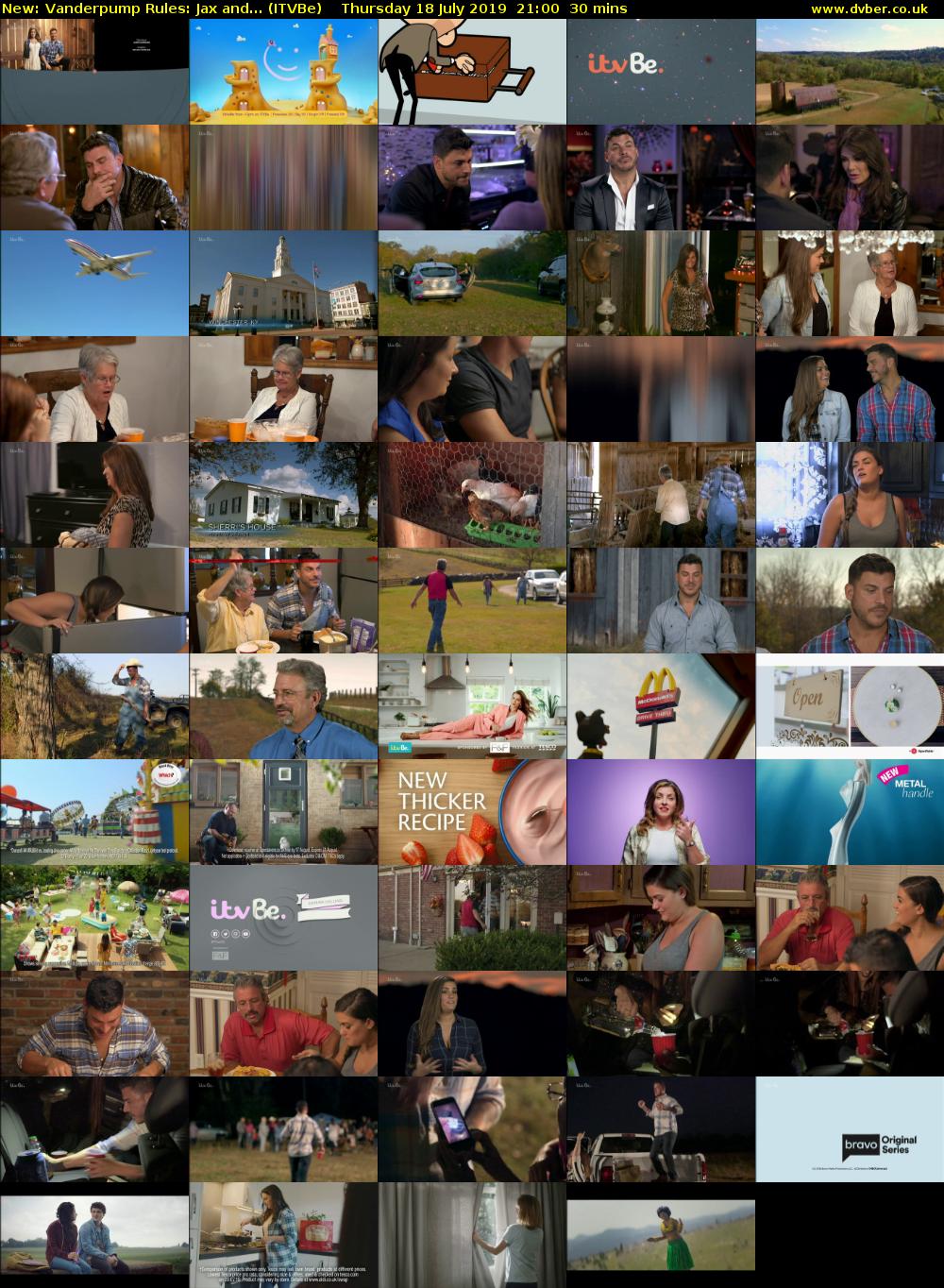 Vanderpump Rules: Jax and... (ITVBe) Thursday 18 July 2019 21:00 - 21:30