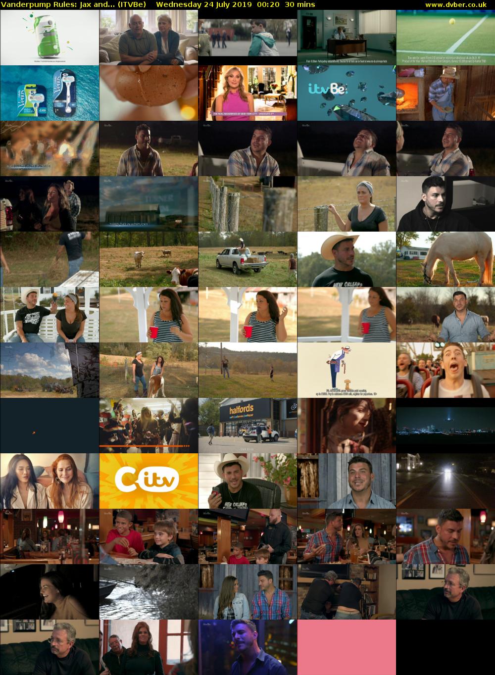 Vanderpump Rules: Jax and... (ITVBe) Wednesday 24 July 2019 00:20 - 00:50