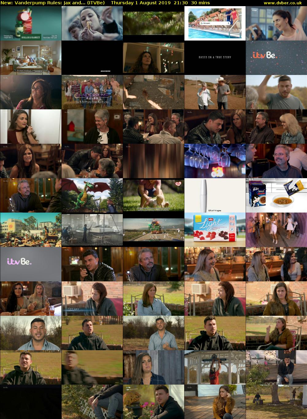 Vanderpump Rules: Jax and... (ITVBe) Thursday 1 August 2019 21:30 - 22:00