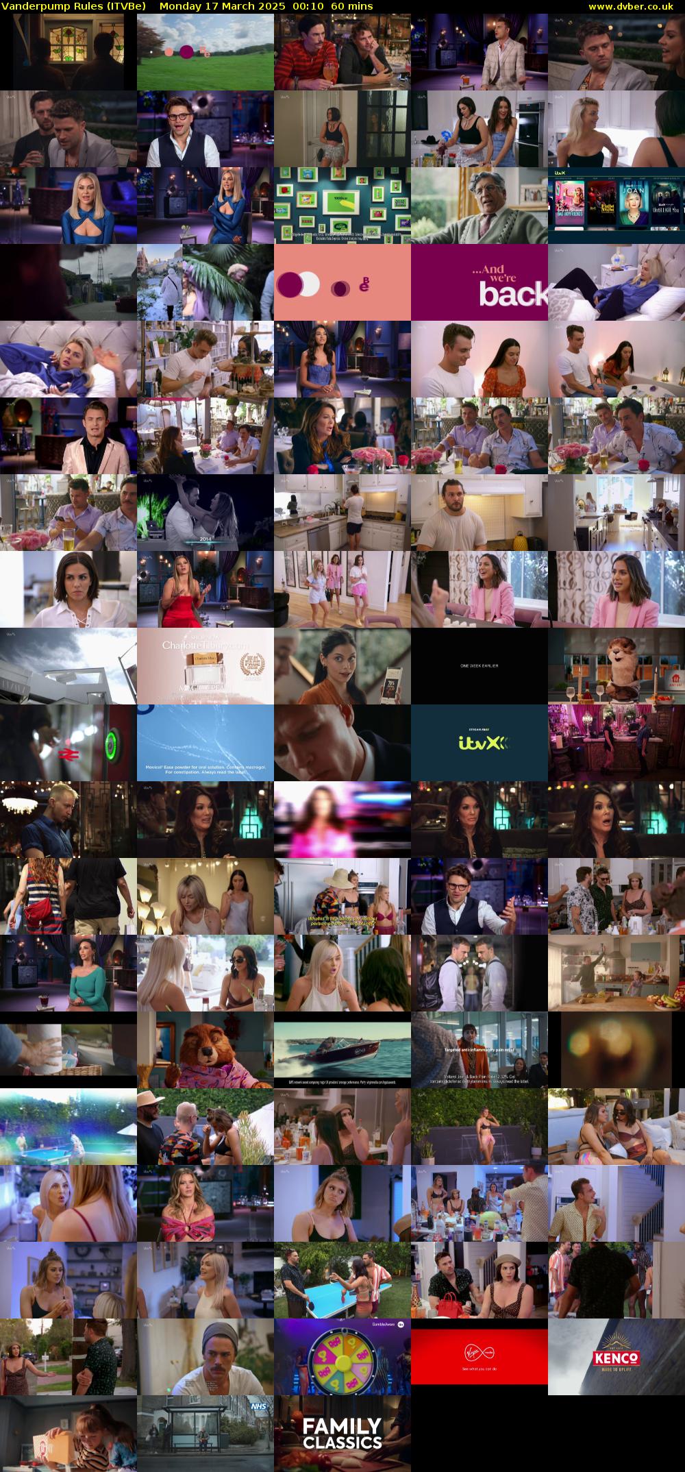 Vanderpump Rules (ITVBe) Monday 17 March 2025 00:10 - 01:10