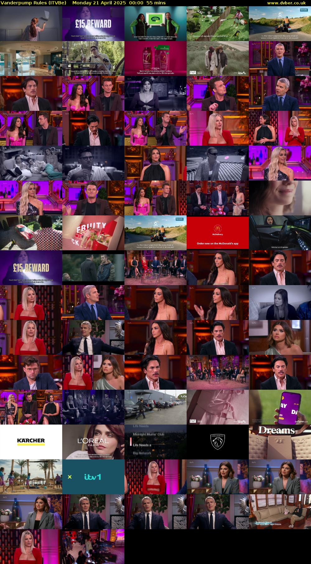 Vanderpump Rules (ITVBe) Monday 21 April 2025 00:00 - 00:55